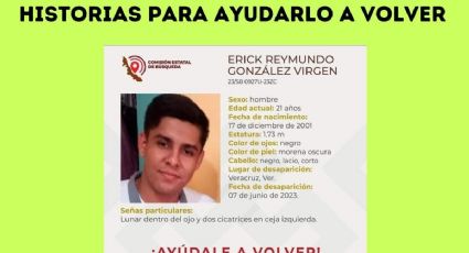 Erick González: usan redes para buscar a joven desaparecido en Veracruz