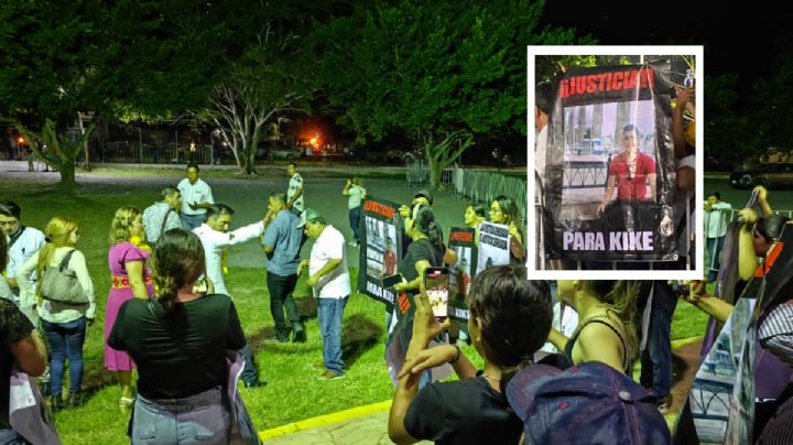 Tras evento de AMLO, piden justicia por Enrique, joven asesinado en Álamo