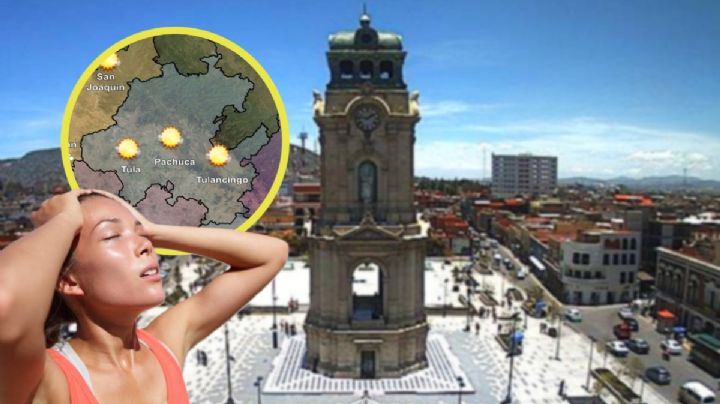 ¡Ay, qué calor! Estas serán las temperaturas para este lunes en Hidalgo