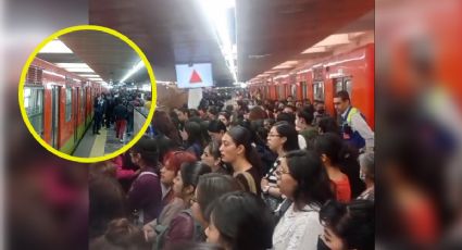 METRO CDMX: Línea 9 saturada provoca caos e importantes retrasos