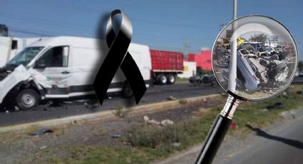 Fatal accidente en la Pachuca-Sahagún; auto queda destrozado, una mujer muerta | FOTOS