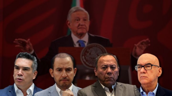 PAN, PRD, PRI y MC ven muerto diálogo con AMLO