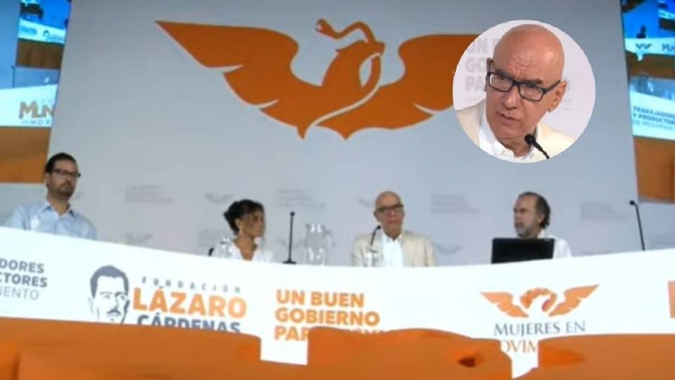 Dante Delgado, dirigente nacional del Movimiento Ciudadano.