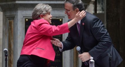 Alicia Bárcena sustituirá a Marcelo Ebrard en la cancillería