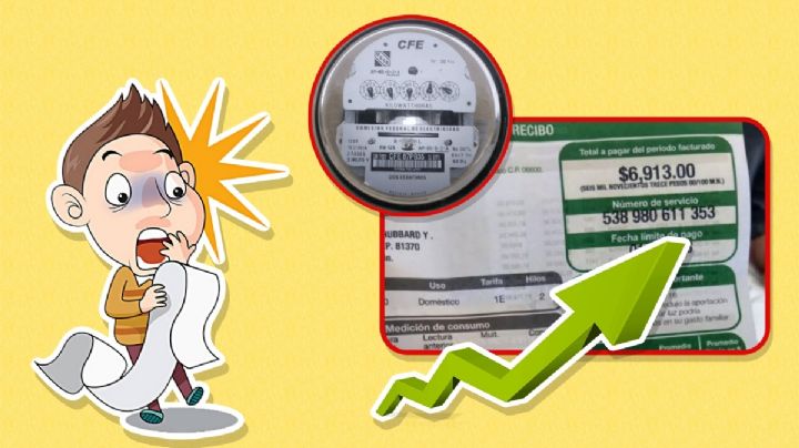 CFE: Estas son las zonas a las que les llegará más caro su recibo de luz
