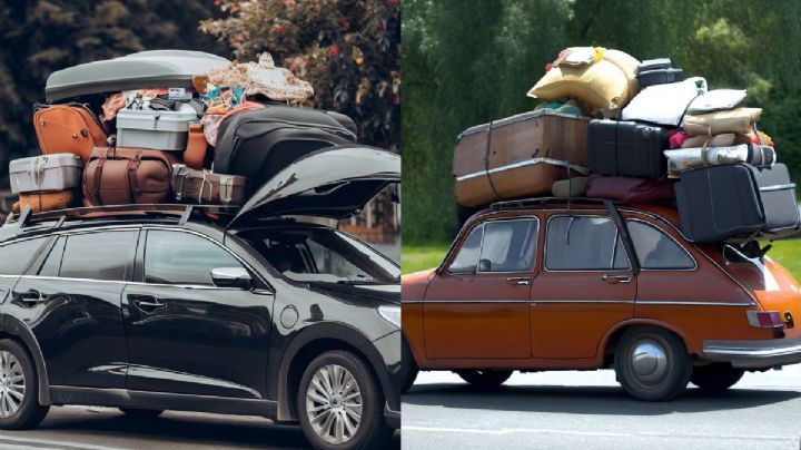 ¿Sales de vacaciones? Cuidado, no eches las maletas al techo del carro