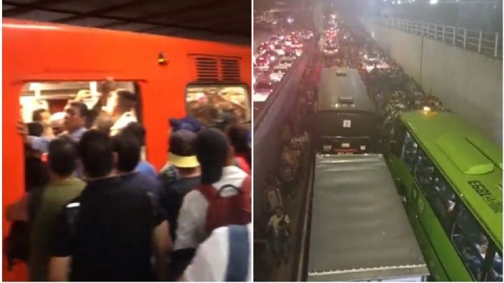 Metro CDMX: Línea 9, sin servicio por fallas y usuarios causan caos en Viaducto