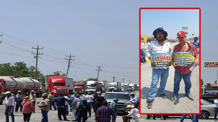 Productores agrícolas amagan con más protestas en los próximos días en Tamaulipas