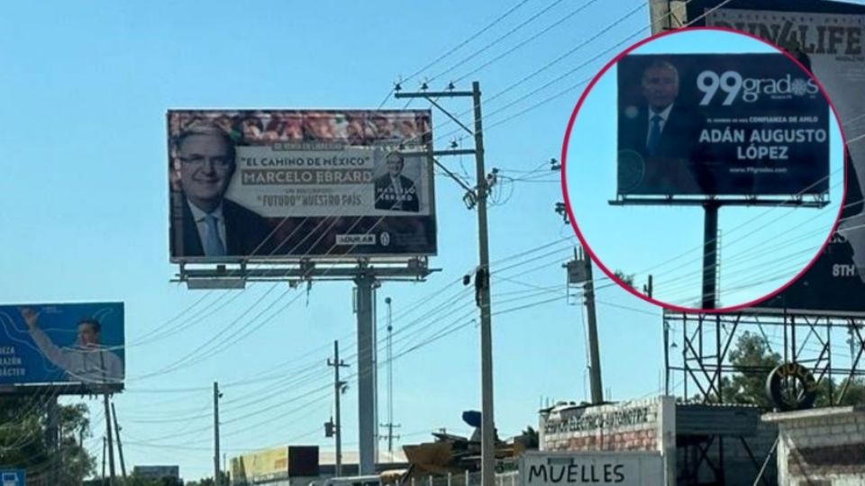 Adán Augusto López y Marcelo Ebrard dominan el panorama. También presente, pero muy atrás, Francisco García Cabeza de Vaca.