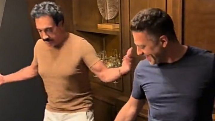 Al ritmo de OV7, Omar Fayad y Ari Borovoy bailan en TikTok | VIDEO