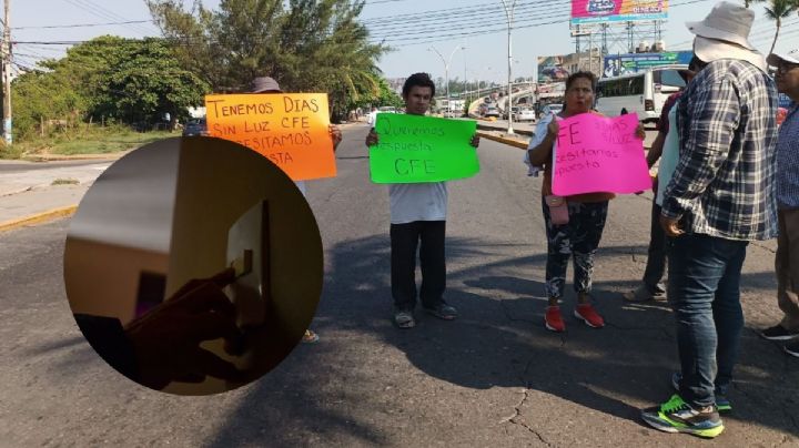 Martín perdió insulina tras 3 días sin luz en colonia de Boca del Río