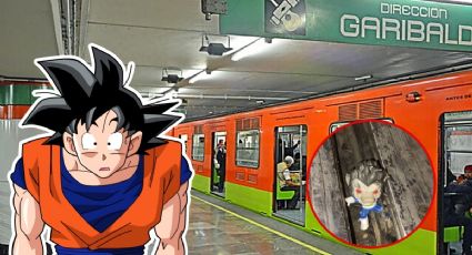 ¡No era un chicle duro!: Muñeco de Dragon Ball Z provoca falla en el Metro