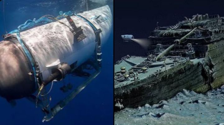 Iban a ver el TITANIC y submarino DESAPARECE; buscan a 5 turistas en el mar