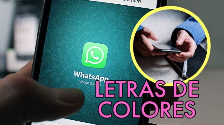 Letras en WhatsApp de colores, ¿cómo hacerlo?