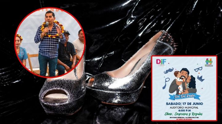 VIDEO| Alcalde de Huehuetán “sorprende” a padres trabajadores: les lleva bailarinas