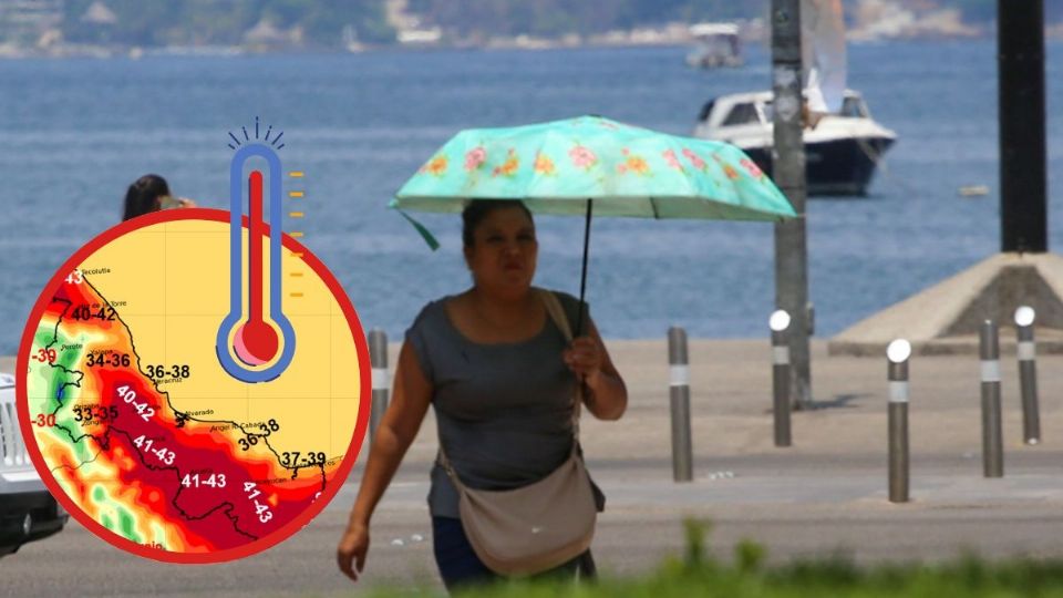 Veracruz entró a la lista de los estados donde las temperaturas pueden rebasar los 45°C
