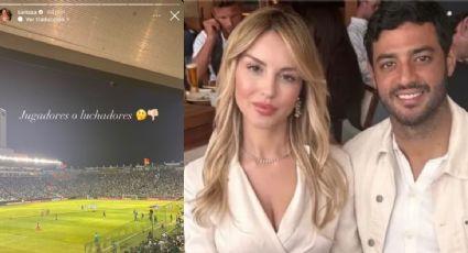 “Jugadores o luchadores”, se queja esposa de Carlos Vela de futbolistas del León
