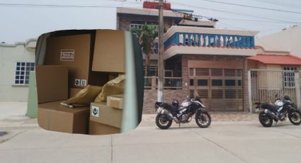 Hombres armados se roban camioneta de paquetería en Coatzacoalcos