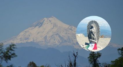 Arrojan figura de la Virgen al cráter del Pico de Orizaba: denuncia