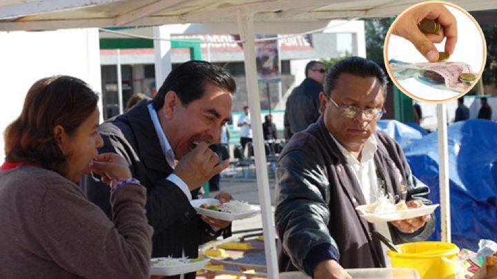 El costo de comer en la calle: "Un taco, un refresco y la vida se te reinicia con un tostón"