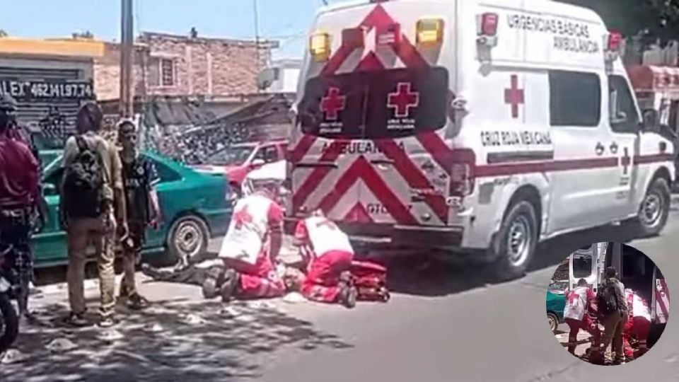 Los paramédicos lograron reanimar al adulto mayor que sufrió un infarto cuando conducía su auto.