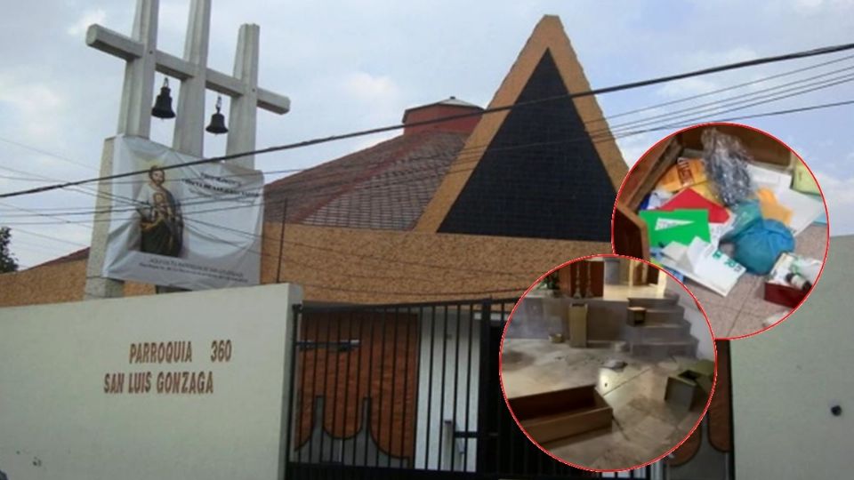 Asaltan Iglesia en Iztacalco; delincuentes hincan a padre