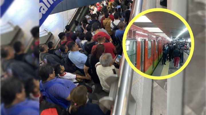 METRO CDMX: Línea 8 es un caos, usuarios esperan más de 20 minutos