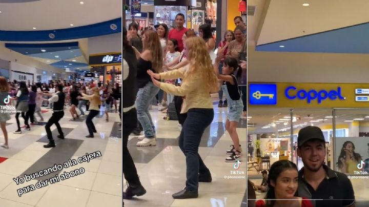 TIKTOK | Cajera de Coppel deja de cobrar por irse a bailar K-pop