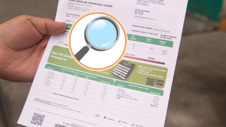Te llegó el recibo de la luz de CFE, ¿Ya lo revisaste?