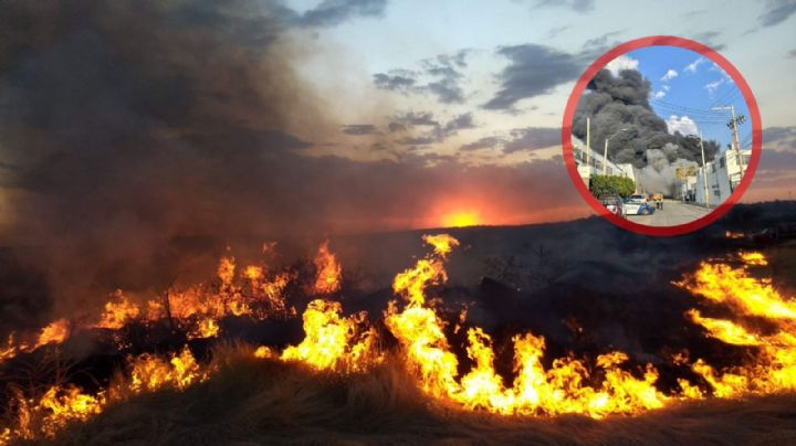 Altas temperaturas influyen en incendios estructurales en León