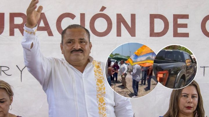 Alcalde de Paso de Ovejas huye en patrulla cuando pobladores amagan con retenerlo