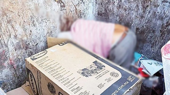 Abuelito se mete a contenedor a recolectar latas, sufre golpe de calor y casi muere