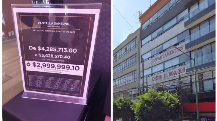 Venden pantalla en 3 millones de pesos; sale más barato un departamento en CDMX, dicen usuarios