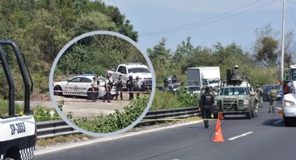 Abandonan restos de 3 personas sobre autopista Orizaba-Puebla, en Maltrata