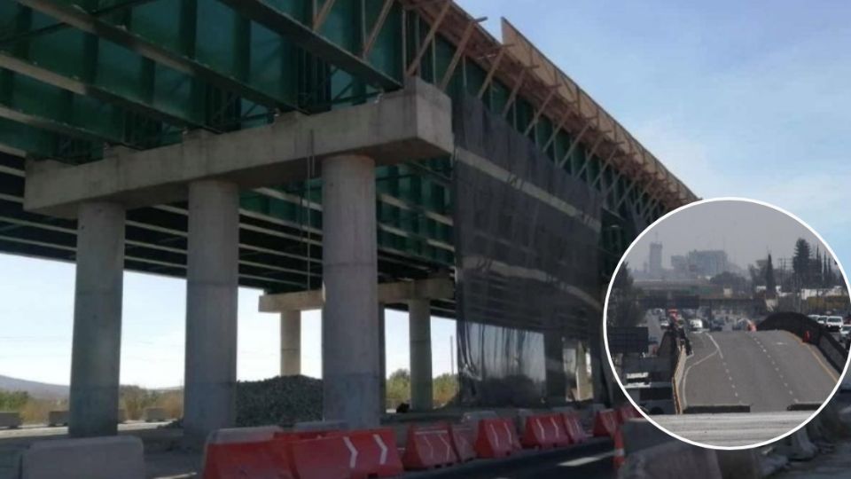 La construcción del puente tuvo retrasos por diversos motivos.
