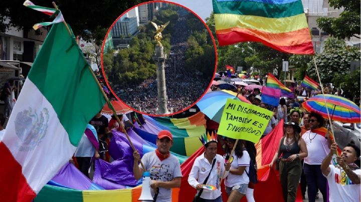 Marcha LGBTTTIQ+ en CDMX: la lucha por la inclusión de grupos históricamente vulnerados