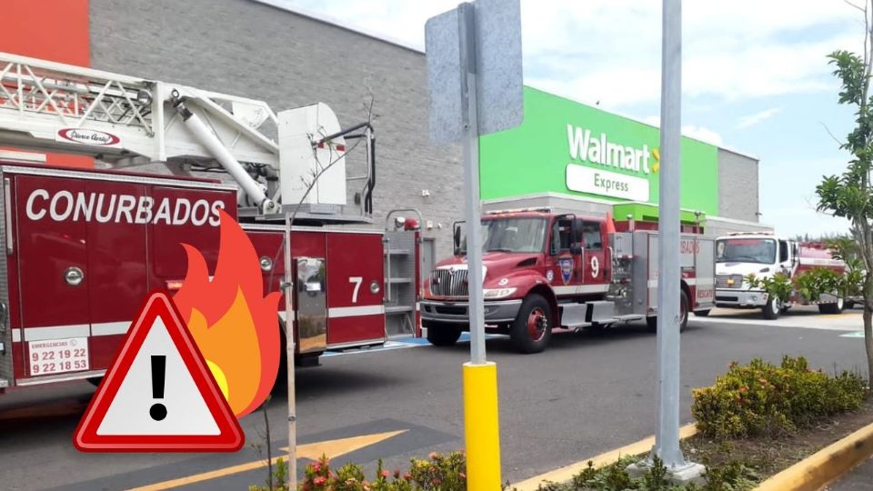 Al lugar llegaron Bomberos Conurbados.