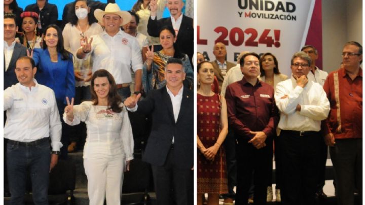 Diferencias y coincidencias de Va por México y Morena para elegir candidato presidencial