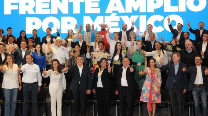 ¿Qué presidenciables acudieron al anuncio de Va Por México?