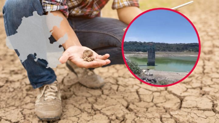 Alerta por sequía: Presa Requena en Tepeji presenta el nivel más bajo | FOTOS