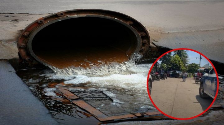Trabajadores entran a limpiar tubería y mueren intoxicados por gases de aguas negras