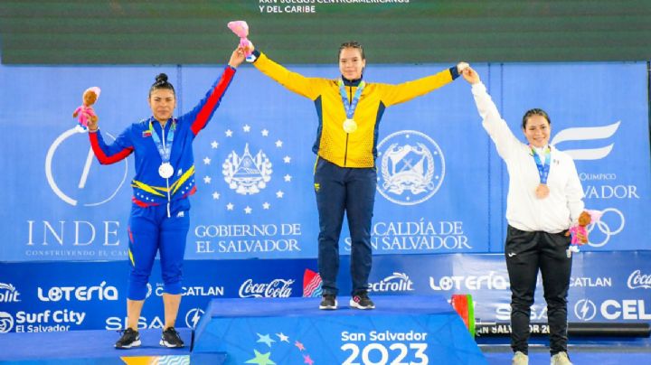 Pesista veracruzana gana bronce en Juegos Centroamericanos 2023