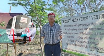 En Veracruz, plantan árboles en lote baldío para recordar a víctimas de covid-19