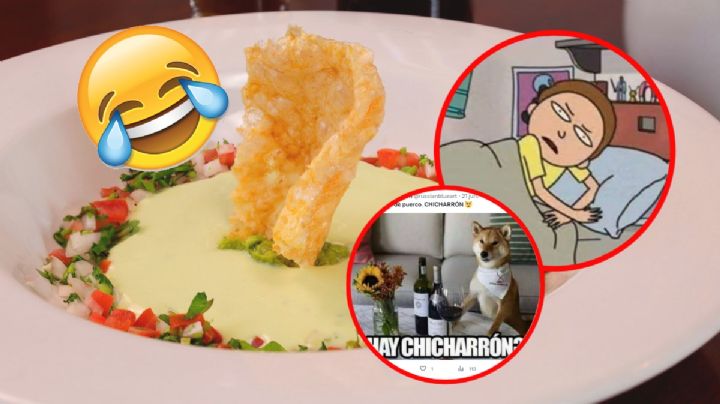 ¿Es un chicharrón "gourmet"? Así es el lujoso platillo que venden en un famoso restaurante de la CDMX