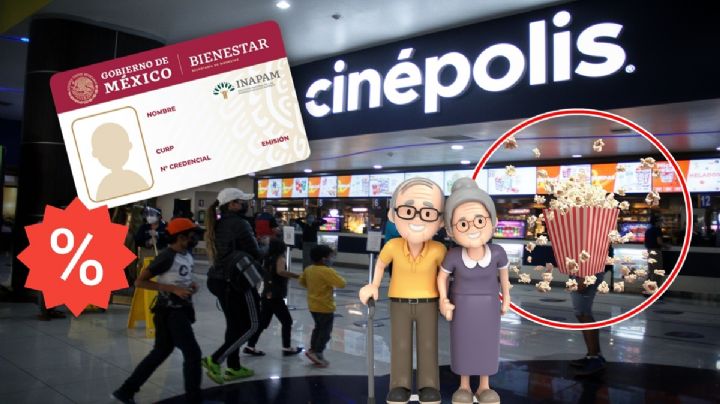 Tarjeta INAPAM: Estos son los DESCUENTOS en Cinemex y Cinépolis, ¿las palomitas cuestan menos?