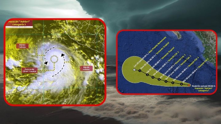 Huracán Adrián: Estos serán los ESTADOS más afectados