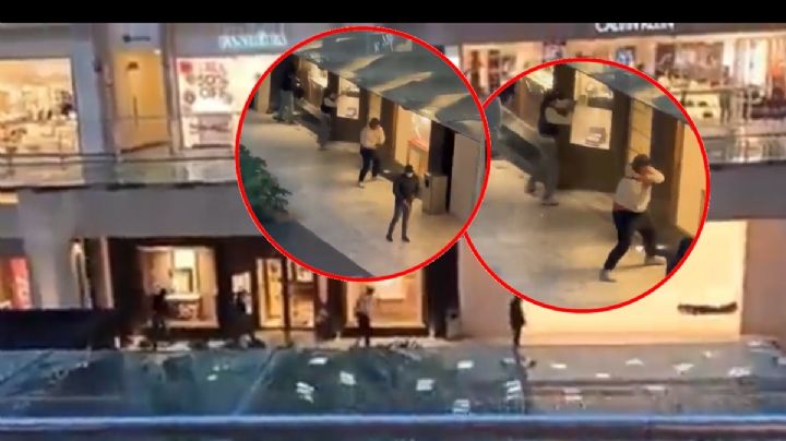 Así fue el robo a mazazos en Plaza Antara