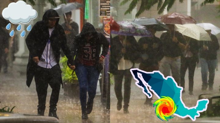 Fuertes lluvias: Nueva tormenta tropical llega a México; estos estados serán afectados