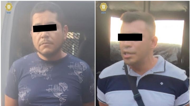 Policía de CDMX captura a 2 asaltantes de ciudadanos que retiran dinero en AICM