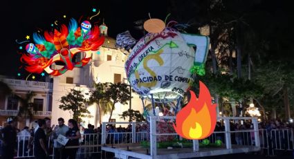 ¡Que arda la inflación en Quema del Mal Humor! Inicia Carnaval de Veracruz 